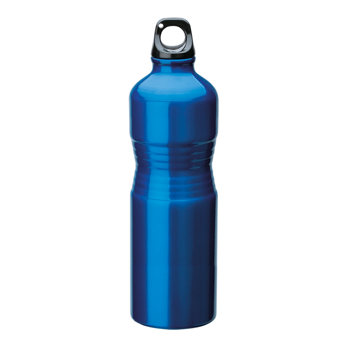 BW0025 - 680ml Shaped Aluminium Water Bottle Blue / STD / 