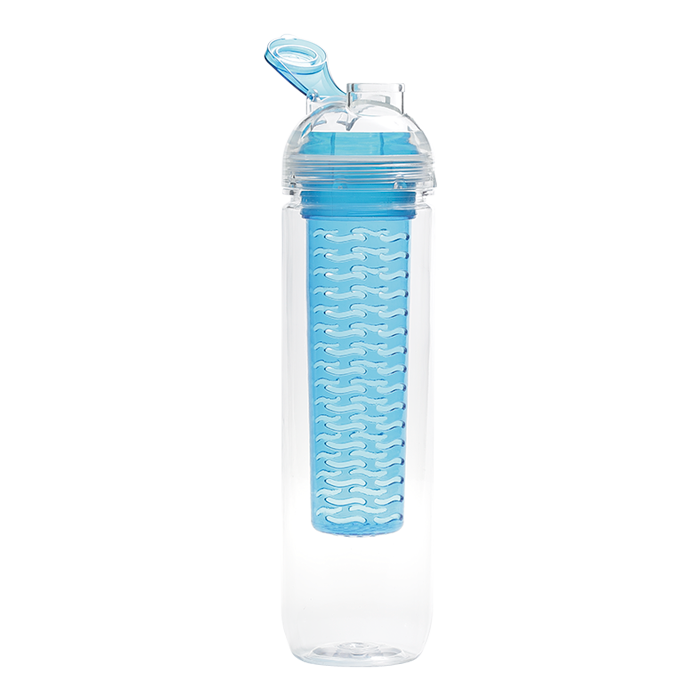 BW0052 - 800ml Fruit Infusing Tritan Water Bottle Turquoise 