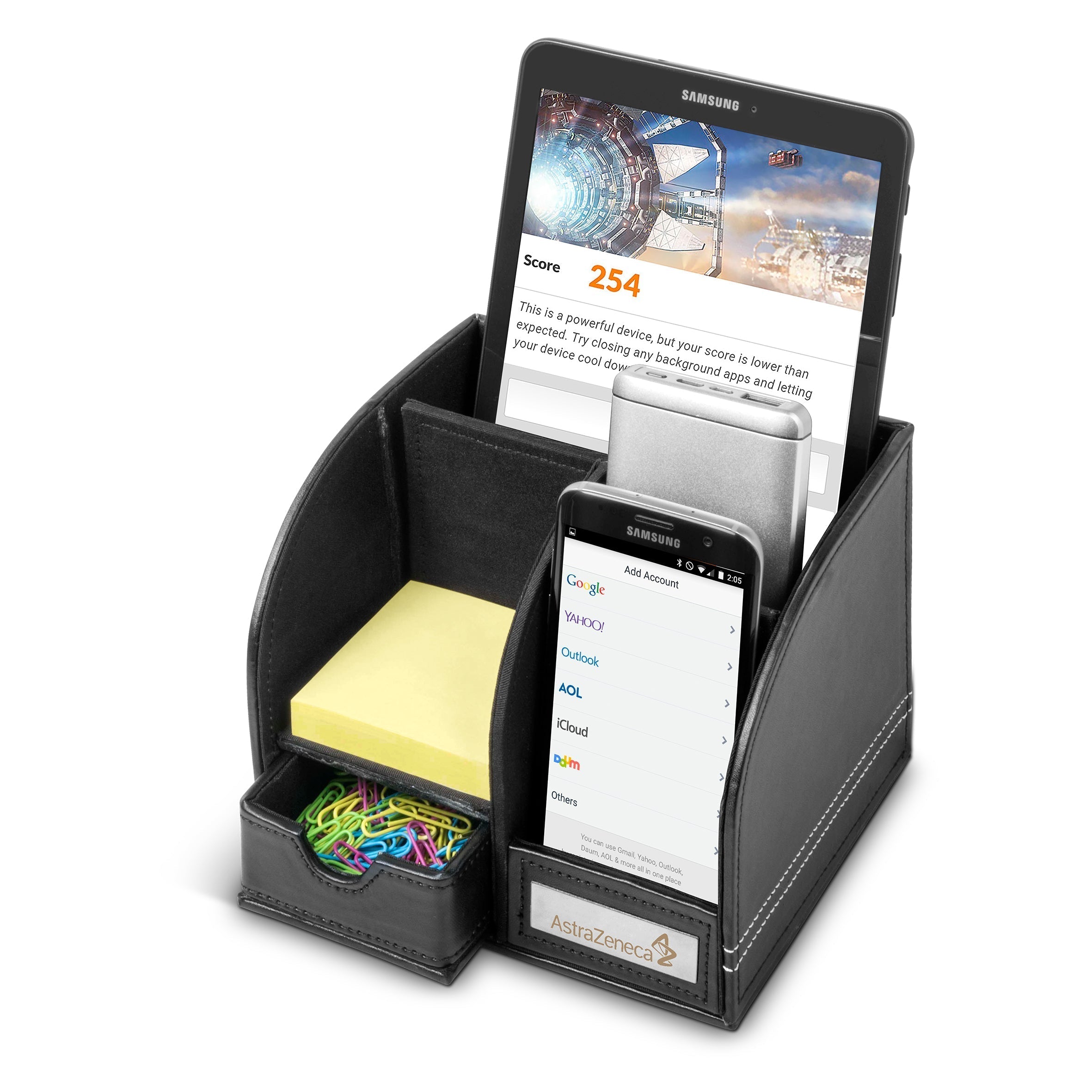 Carrington Executive Desk Organiser-Black-BL