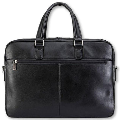 Cassidy 15" Double Zip Laptop Briefcase Black-Briefcases