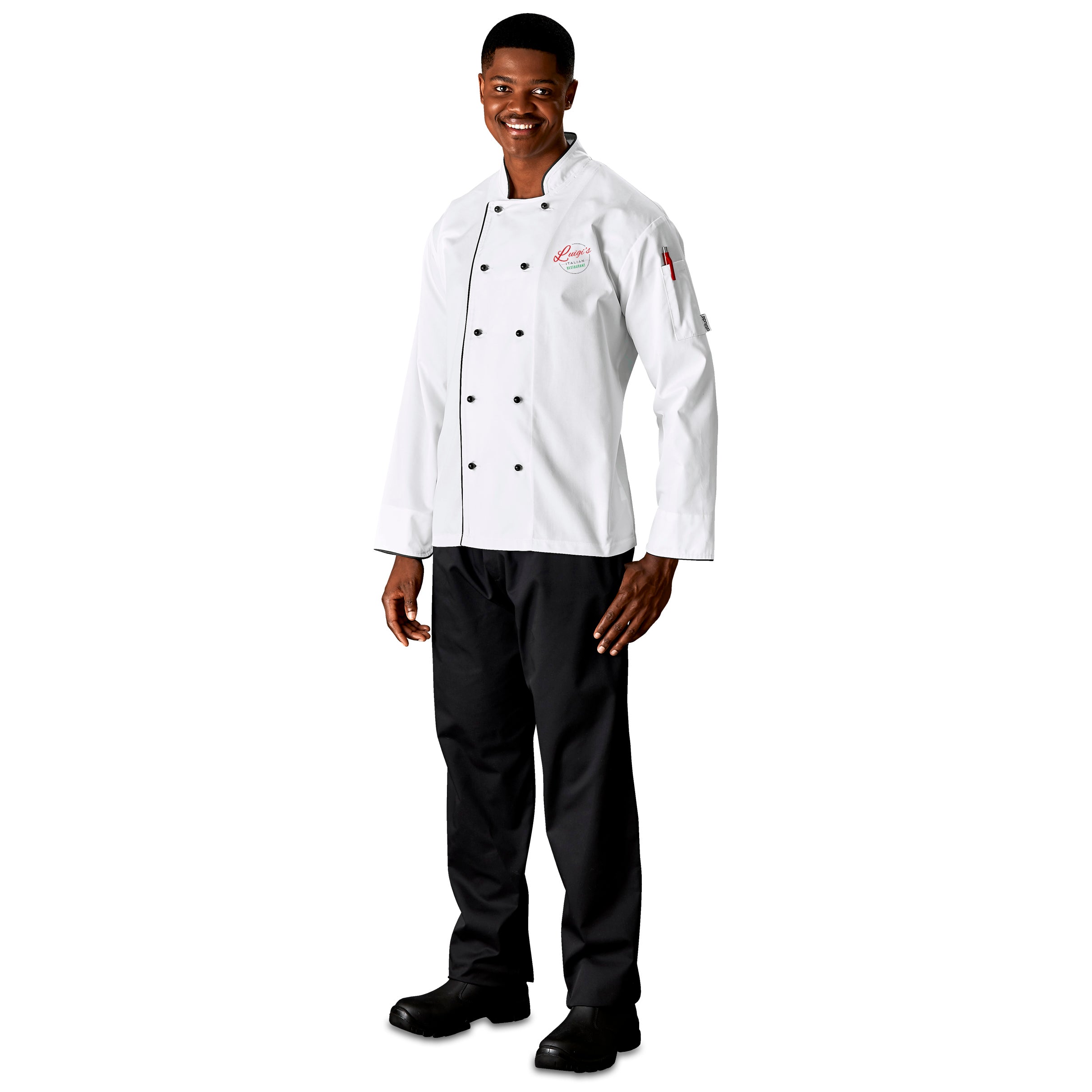 Unisex Long Sleeve Dijon Chef Jacket