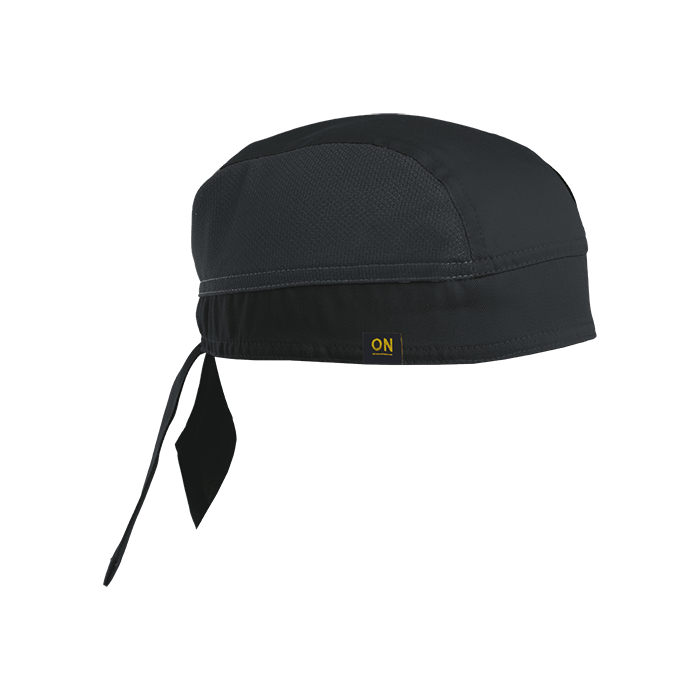 Chef Skull Cap Black/Black / STD / Regular - Head Wear Range