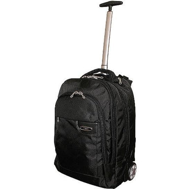 Classic Deluxe 15-Inch Laptop Trolley Backpack-Backpacks