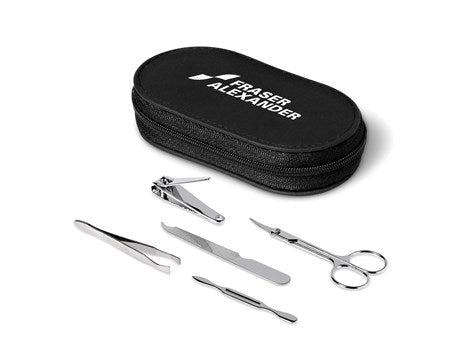 Clippz Manicure Set-Black-BL