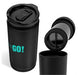 Colombia Double-Wall Tumbler & Press - 470ml-Black-BL