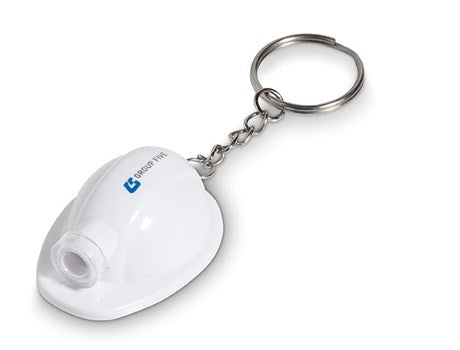 Construction Torch Keyholder Solid White / SW - Keychains