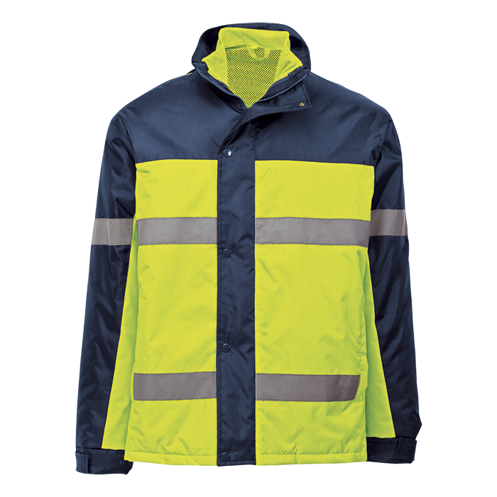 Contractor 3-In-1 Jacket  Safety Yellow/Navy / SML