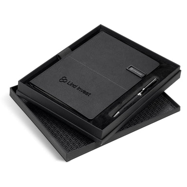 Alex Varga Corinthia 32GB A5 USB Notebook Gift Set-Black-BL