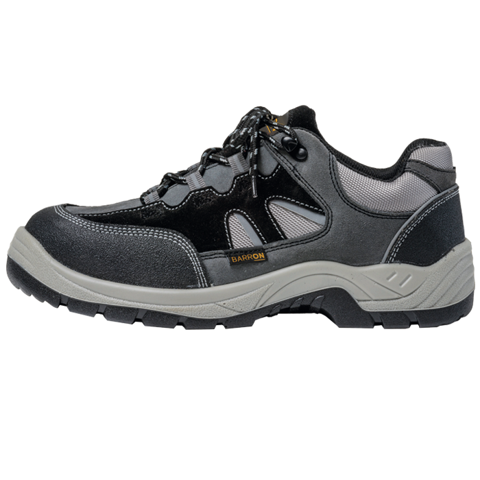 Creative Crusader Safety Shoe Black/Grey / Size 2 / Regular - Footwear