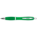 BP30151 - Curved Design Ballpoint Pen with Coloured Barrel - Writing Instruments