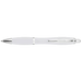 BP30151 - Curved Design Ballpoint Pen with Coloured Barrel 