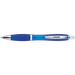 BP30151 - Curved Design Ballpoint Pen with Coloured Barrel - Writing Instruments