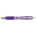 BP30151 - Curved Design Ballpoint Pen with Coloured Barrel - Writing Instruments