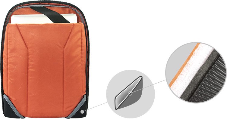 14 Inch Ballistic Laptop Backpack - Backpacks