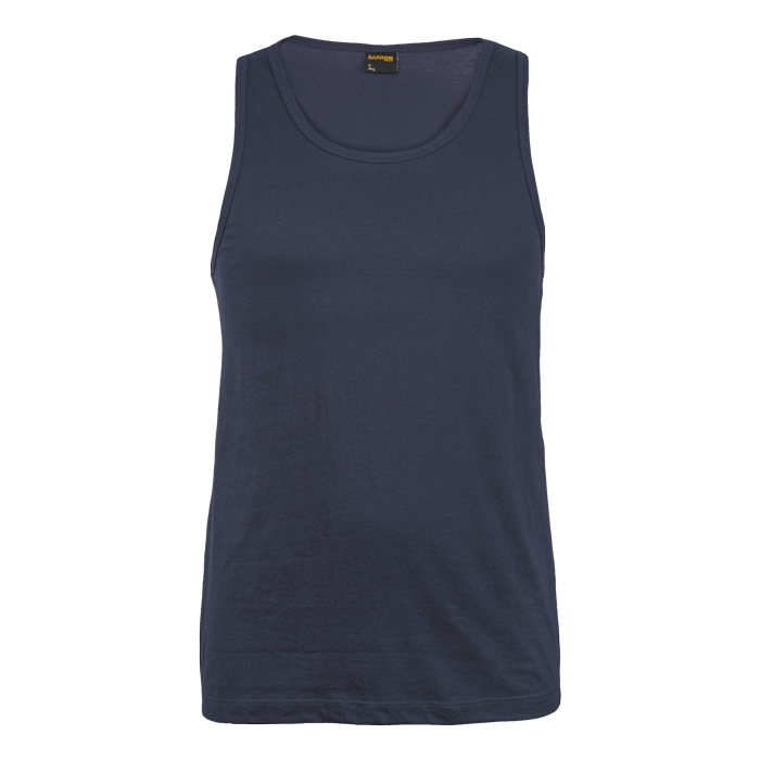 160g Vest Mens Navy / XS / Last Buy - T-Shirts