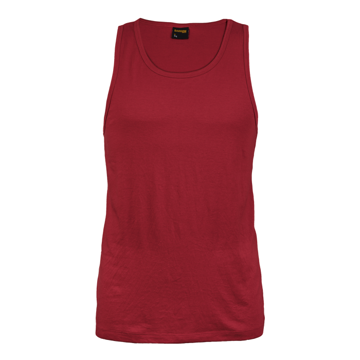 160g Vest Mens Red / XL / Last Buy - T-Shirts