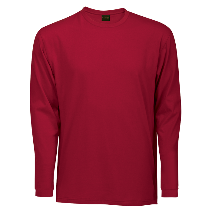170g Creative Long Sleeve T-Shirt Red / 2XL / Regular - T-Shirts