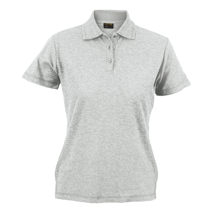 175g Pique Knit Golfer Ladies Ice Melange / XS / Regular - Golf Shirts