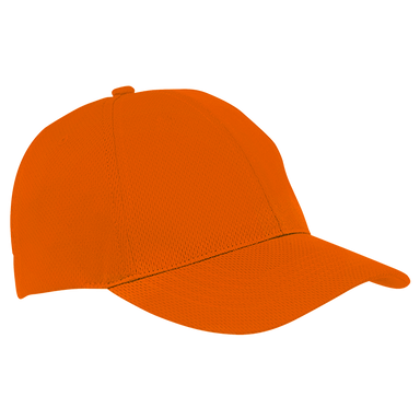 6 Panel Alloy Cap Safety Orange / STD / Last Buy - Caps