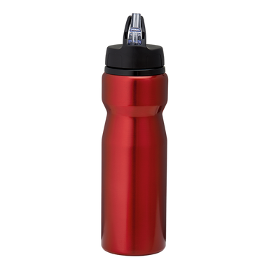 BW0066 - 750ml Aluminium Water Bottle with Carry Handle Red 