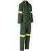 Acid Resistant Polycotton Conti Suit - Reflective Arm Legs & Back - Yellow Tape