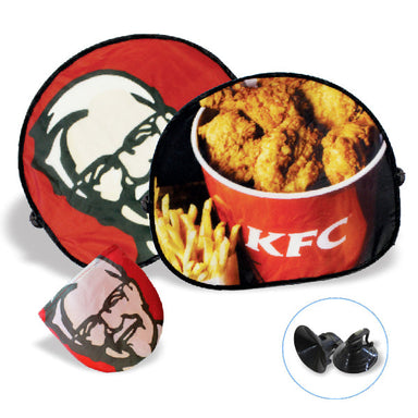 Aello Window Shade Visors with Edge to Full Colour Print