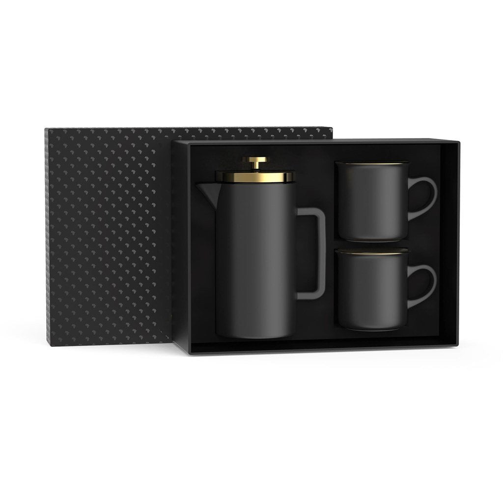 Afrique Dusk Coffee Press & Mug Set Black / BL - Mugs