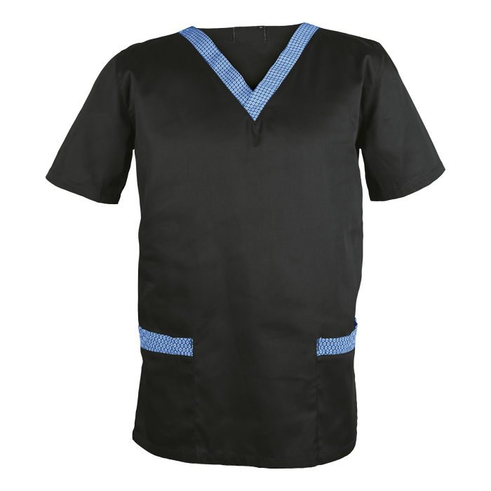 Afrique Service Work Top Black/Royal / XS