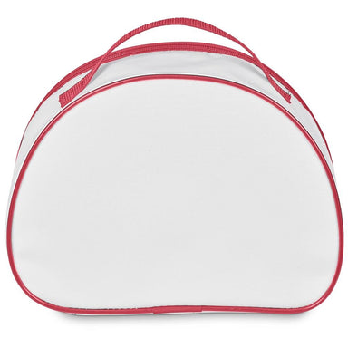Custom Aloe Toiletry Bag With PVC Front Window RED - Bags,Custom and Cosmetic Bags