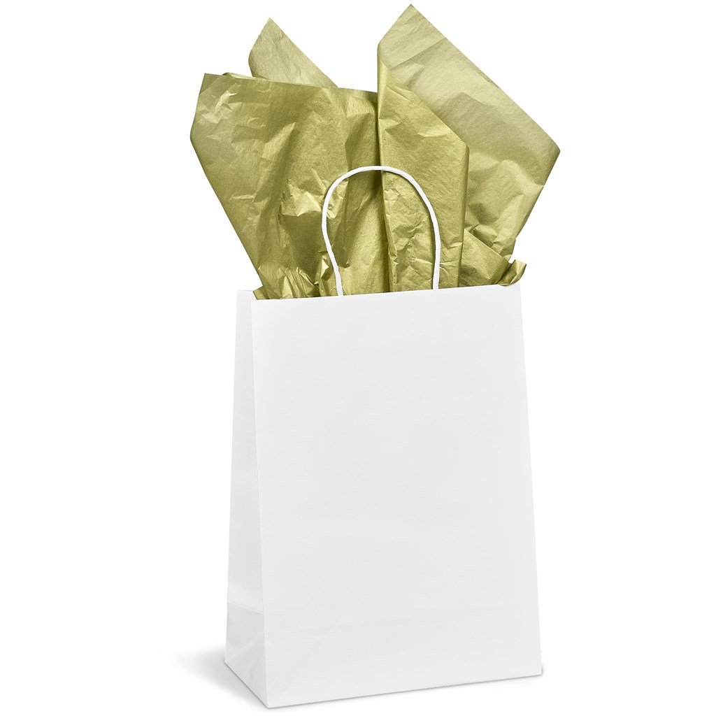 Animated Midi Gift Bag 200gsm Solid White / SW