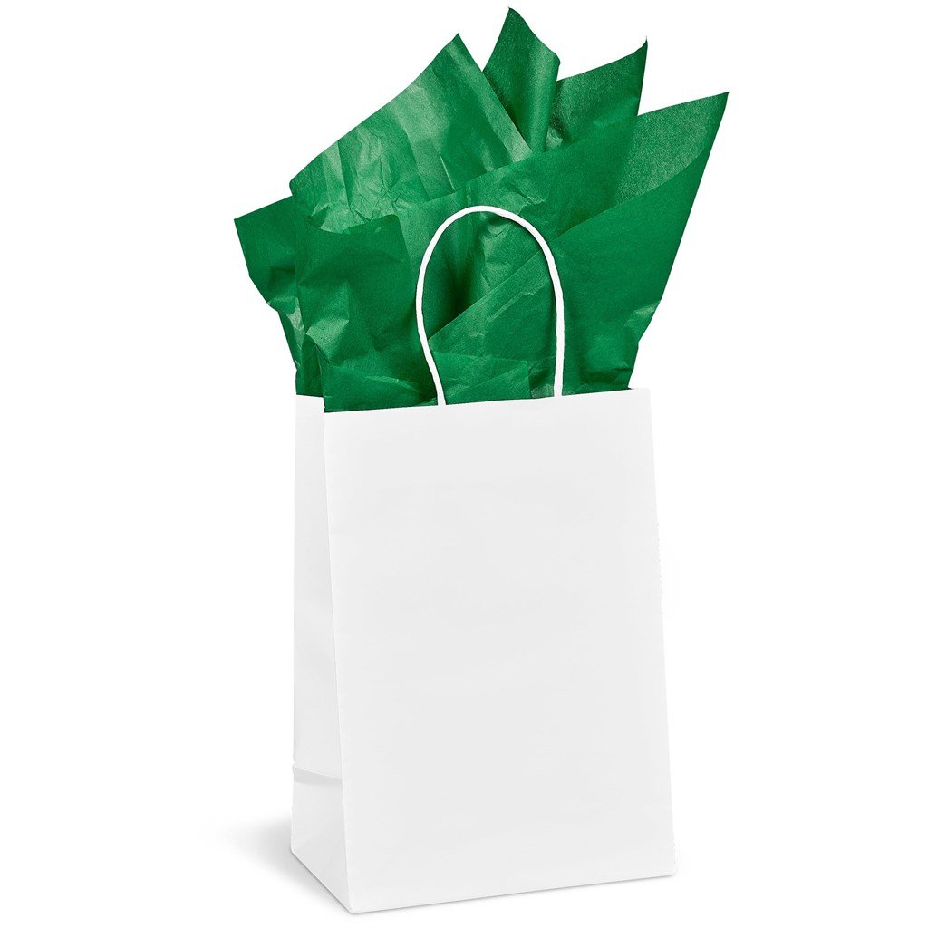 Animated Mini Gift Bag 200gsm Solid White / SW