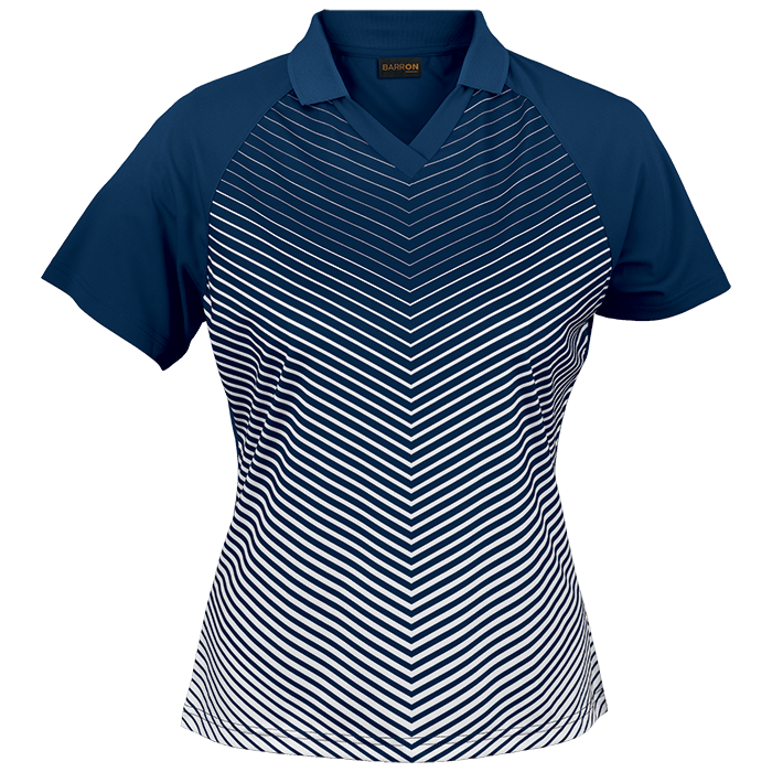 Apollo Golfer Ladies Navy/White / XS / Regular - Golf Shirts