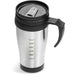 Arabica Stainless Steel & Plastic Double-Wall Mug - 450ml Silver / S - Mugs
