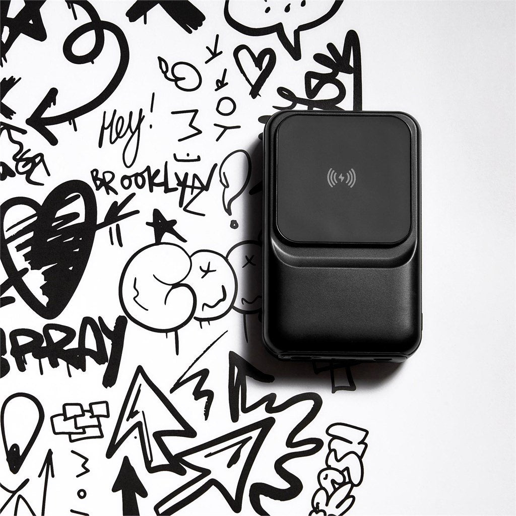 Argos Fast Charge 20W Wireless Charging Magnetic Power Bank -10,000mAh BLACK - Banks,Ideas for Loadshedding,Technology