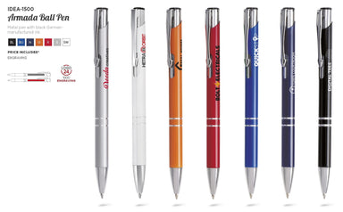 Armada Ball Pen-Pens-Orange-O