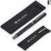 Asos Rollerball in Pouch BLACK - Metal Pens,Writing Instruments