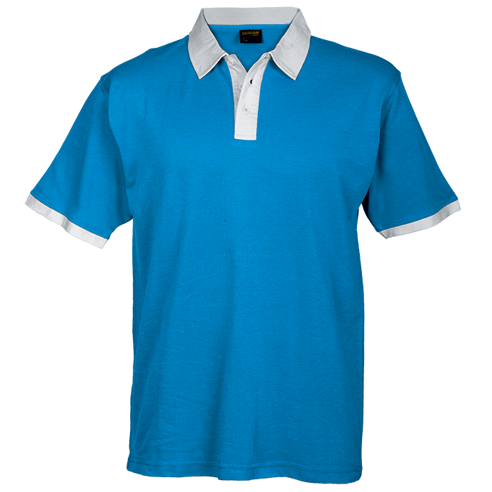 Aspen Golfer Mens Sapphire/White / 4XL / Last Buy - Golf Shirts