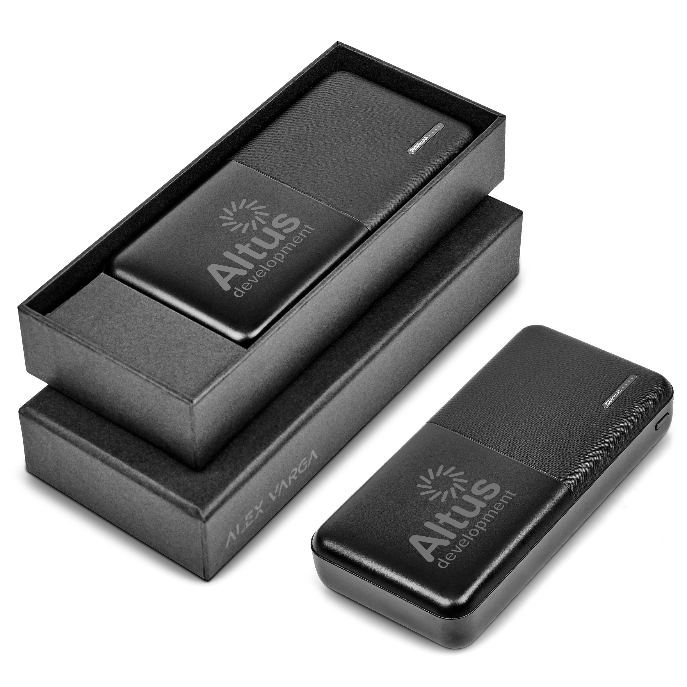 Alex Varga Asterin 20000mAH Power Bank-Black-BL