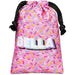 Custom Atlantic Mini Polyester Drawstring Pouch BLACK - Bags and Backpacks,Custom Backpacks
