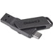Atraxia Dual Flash Drive – 64GB / Gun Metal / GM