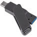 Atraxia Dual Flash Drive – 64GB / Gun Metal / GM