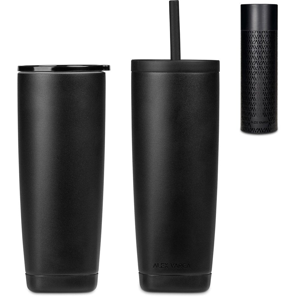 Aurelian 2-in-1 Stainless Steel Vacuum Tumbler - 530ml Black / BL