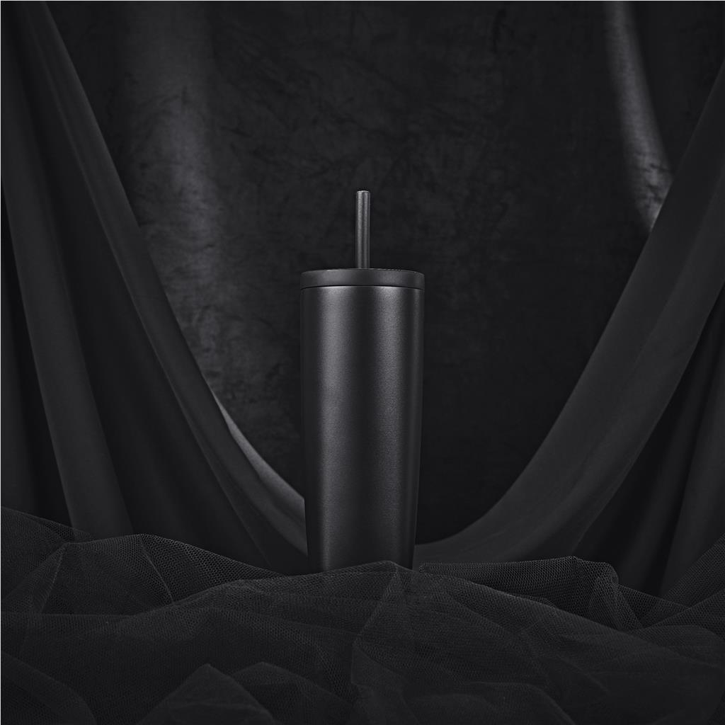 Aurelian 2-in-1 Stainless Steel Vacuum Tumbler - 530ml Black / BL