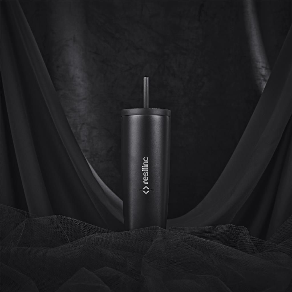Aurelian 2-in-1 Stainless Steel Vacuum Tumbler - 530ml Black / BL