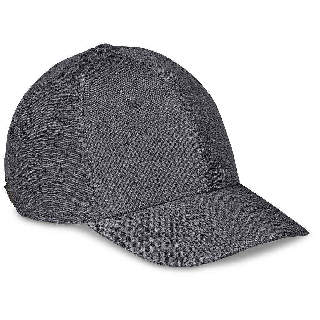 Austin Linen Cap - 6 Panel DARK GREY - Caps