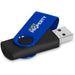 Axis Gyro Black Flash Drive - 16GB / BLUE - Drives,Flash Drives