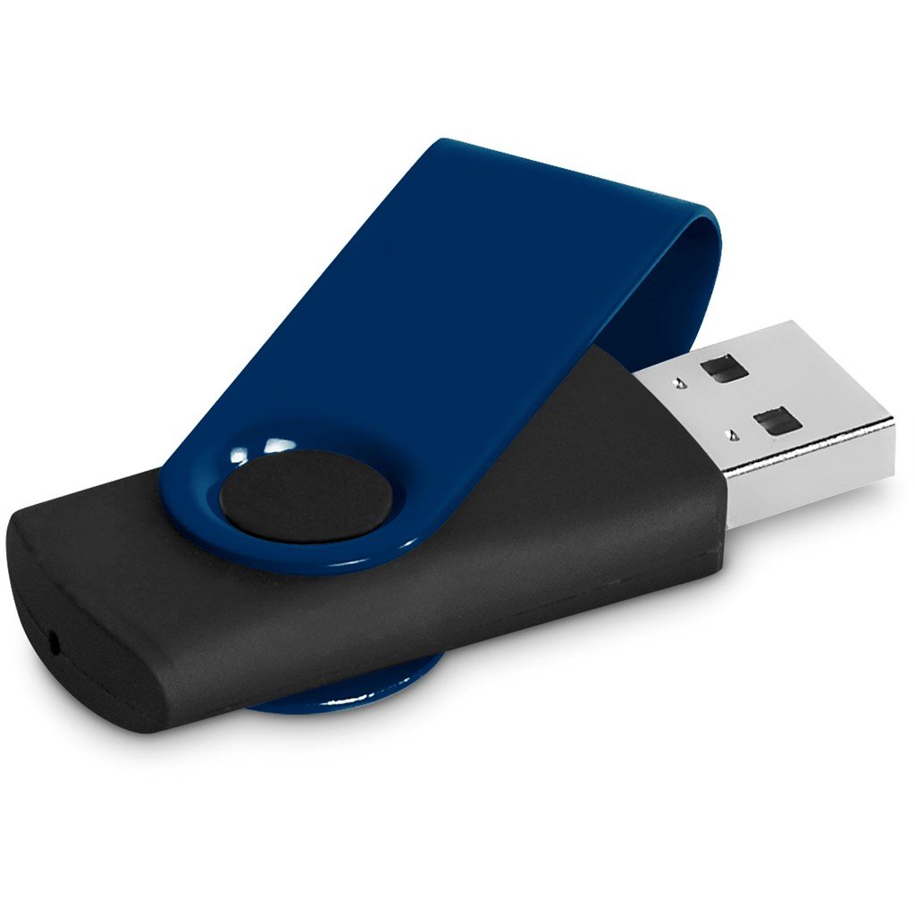 Axis Gyro Black Flash Drive - 8GB - Drives,Flash Drives