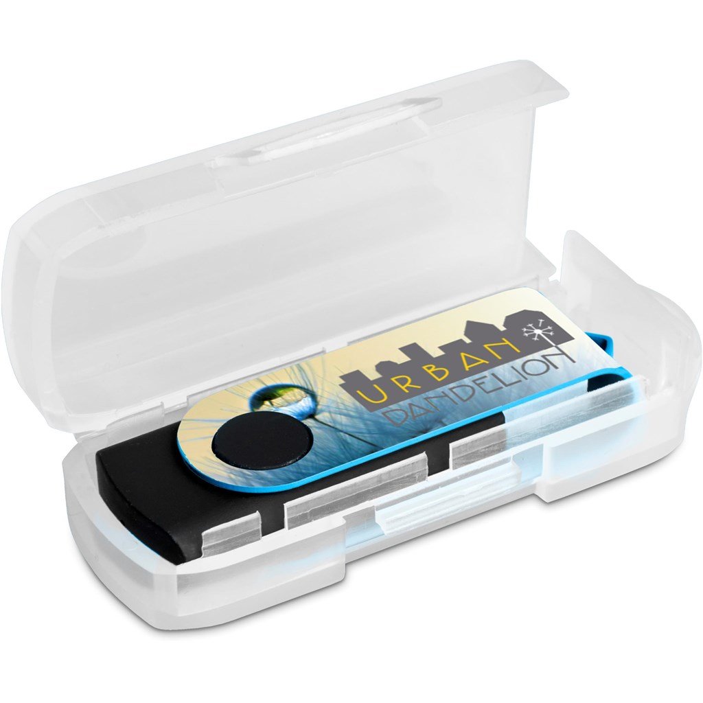 Axis Gyro Black Flash Drive - 8GB - Drives,Flash Drives