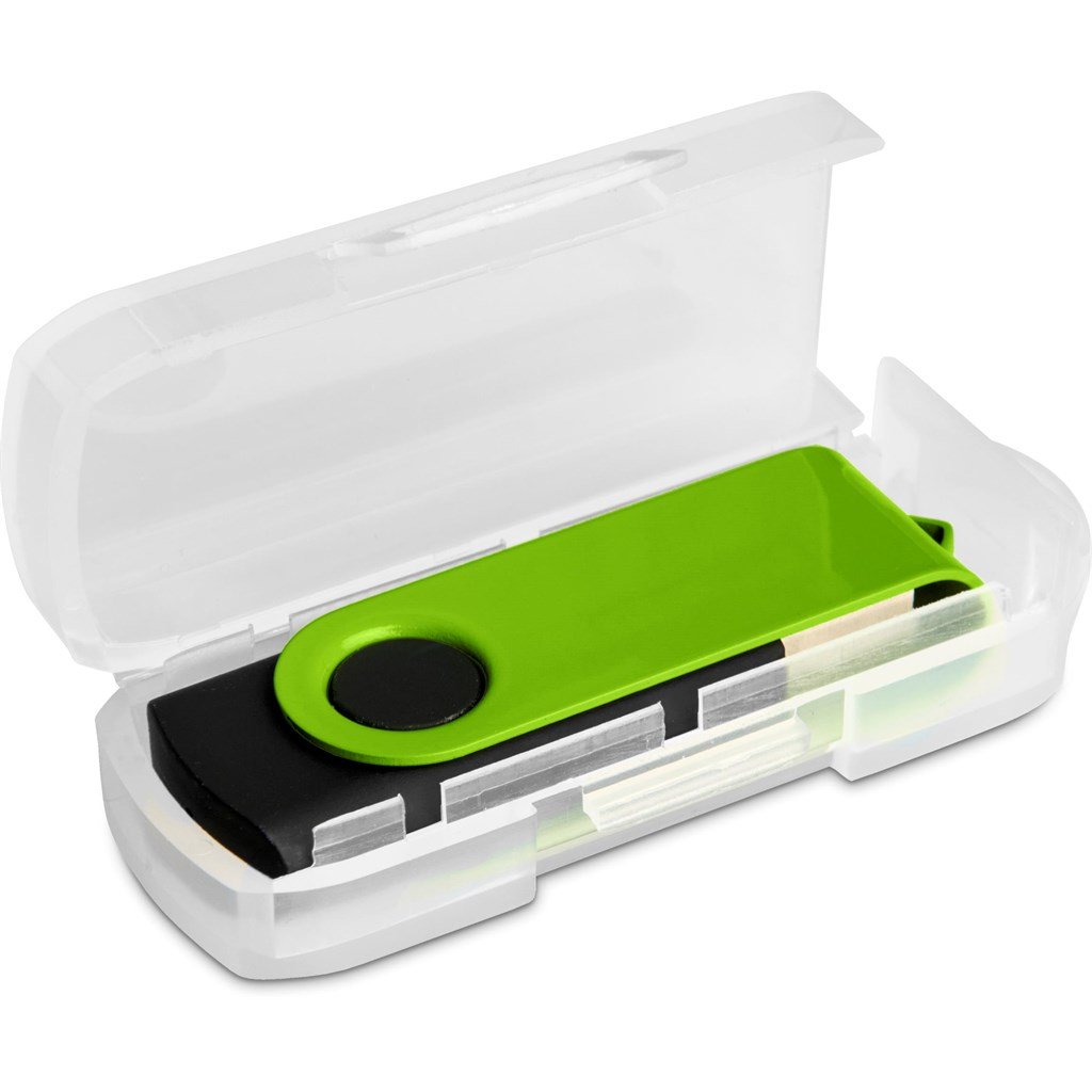 Axis Gyro Black Flash Drive - 8GB - Drives,Flash Drives