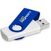 Axis Gyro White Flash Drive - 8GB / BLUE - Drives,Flash Drives